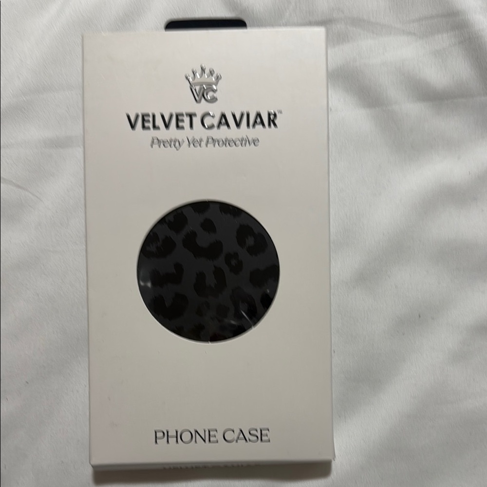 Velvet Caviar Black Phone Case